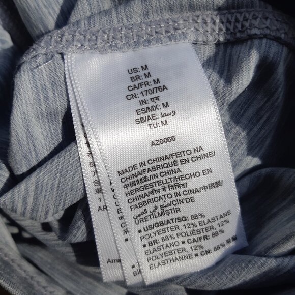 *NWOT Amazon Essentials Women's Brushed Tech Stretch Short Heathered Grey M - Picture 7 of 8